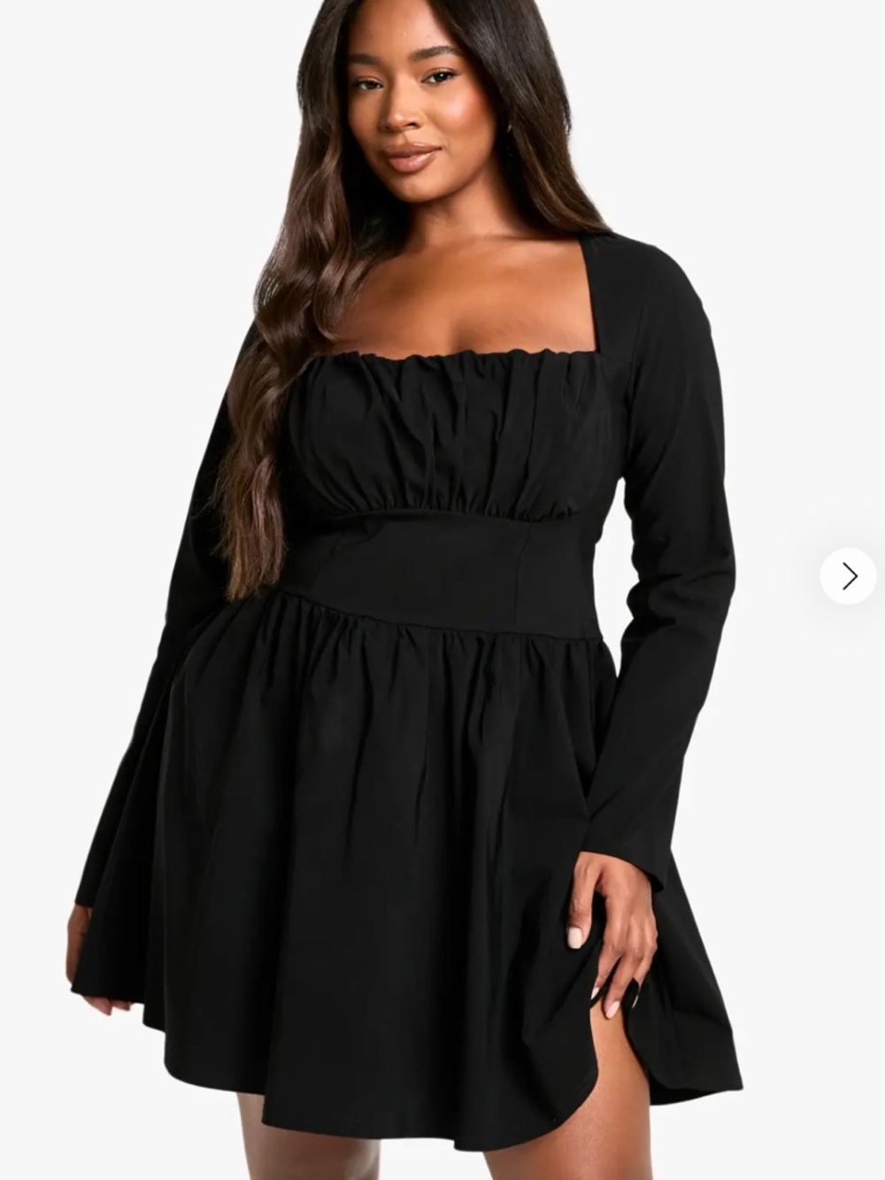 Boohoo Black Dress